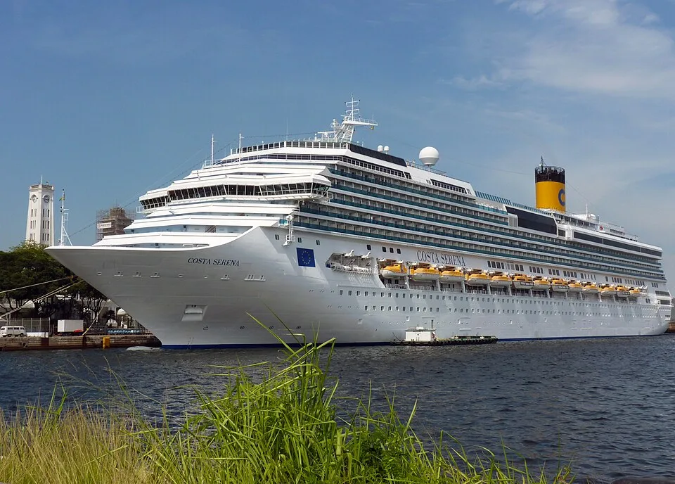 Costa Serena at sea