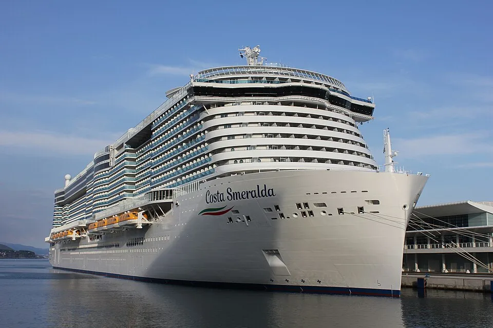 Costa Smeralda at sea