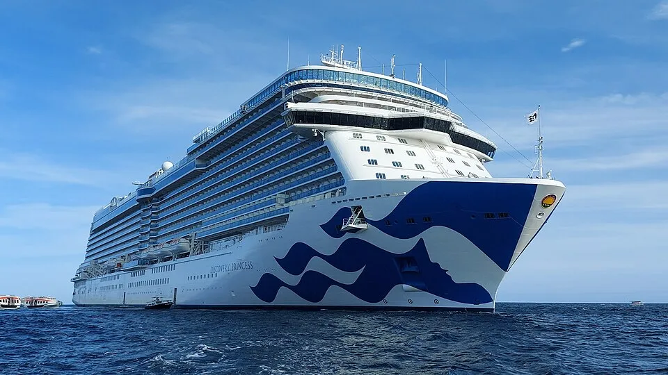Discovery Princess at sea