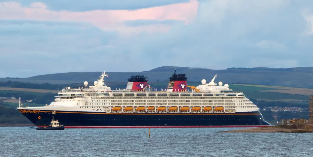 Disney Magic at sea