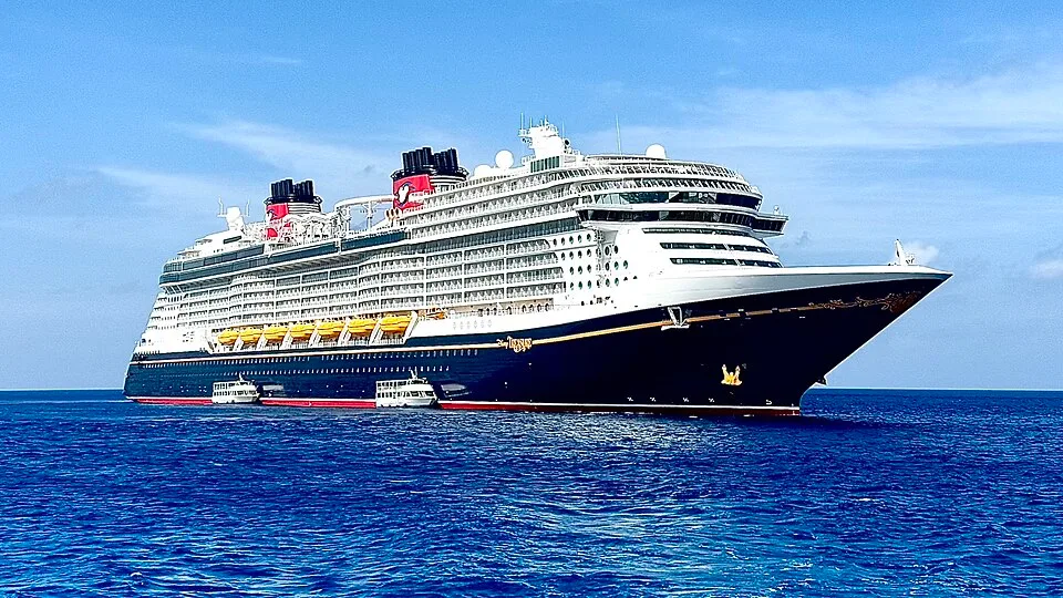 Disney Treasure at sea