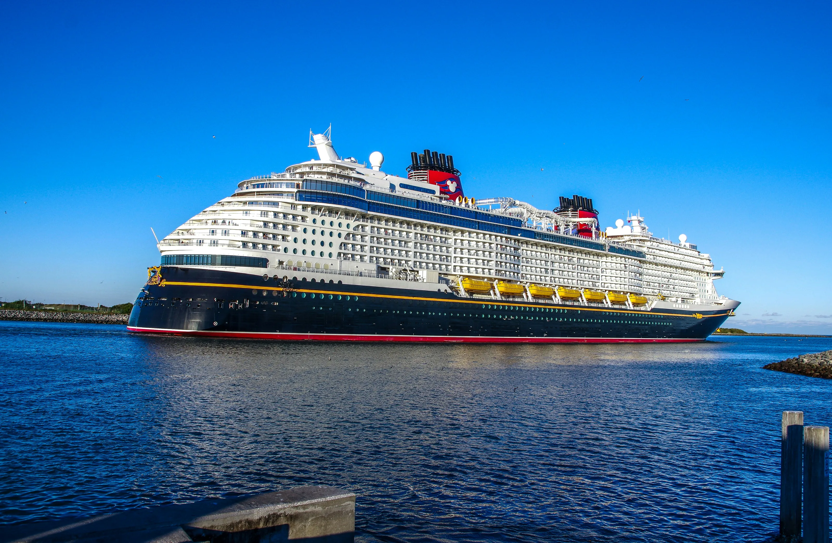 Disney Wish at sea
