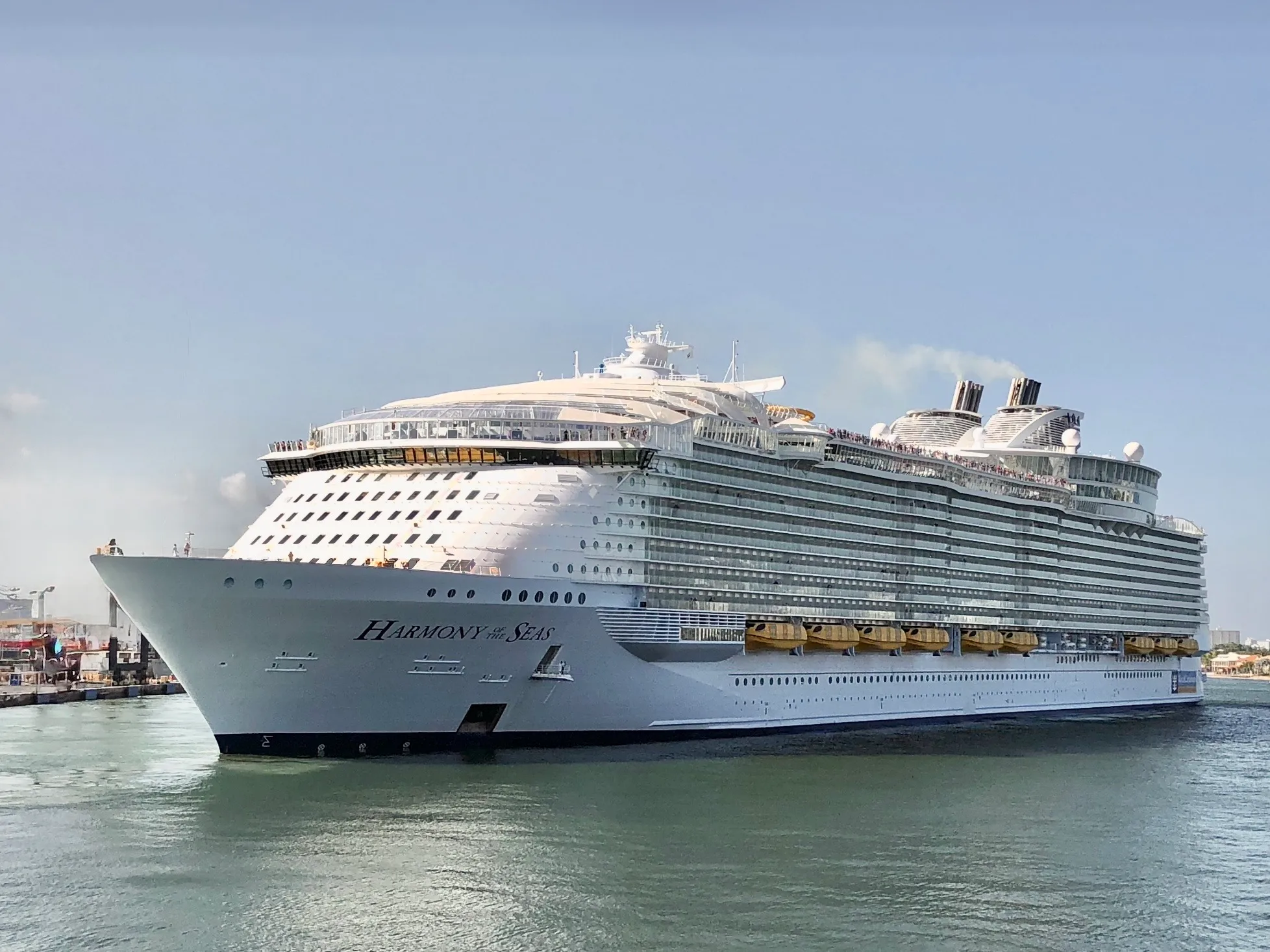 Harmony Of The Seas at sea