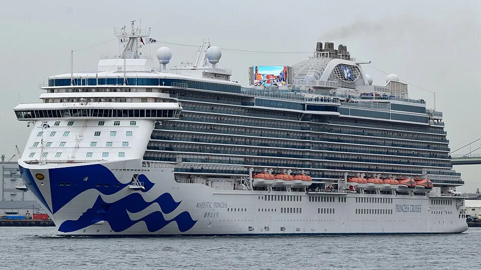 Majestic Princess at sea