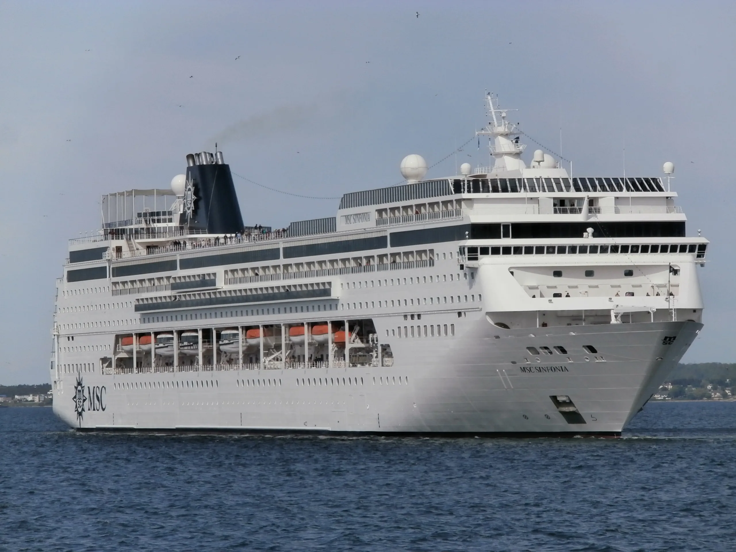 MSC Sinfonia at sea
