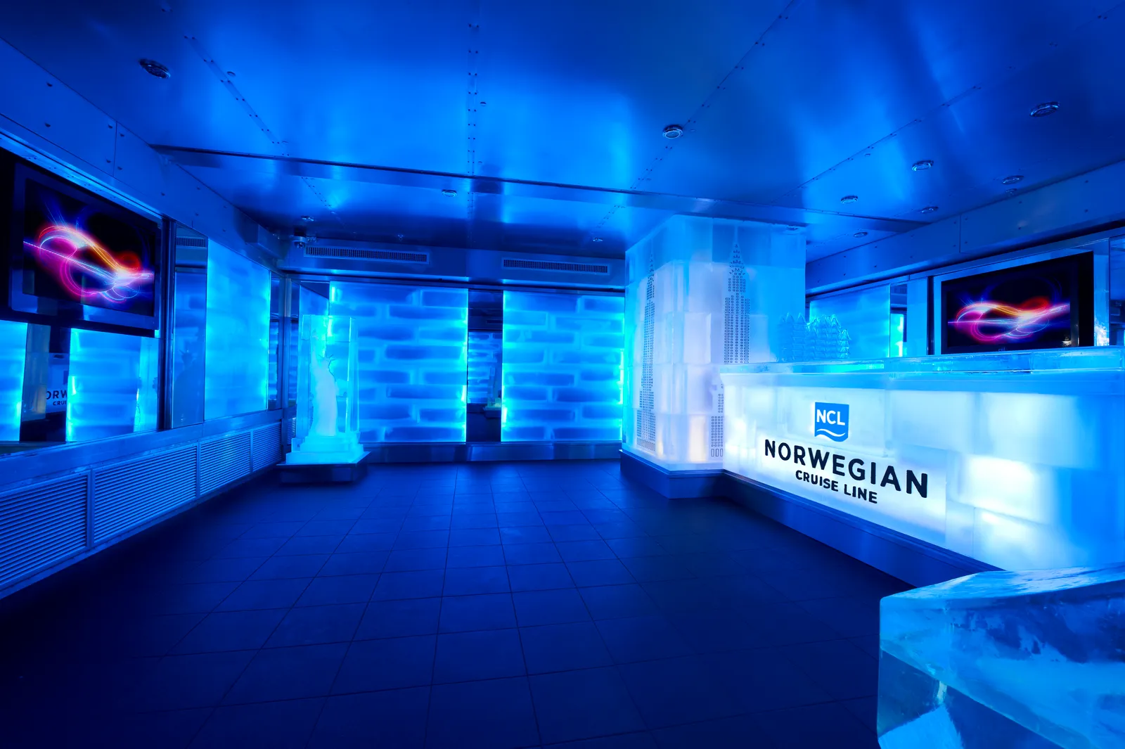 Skyy Vodka Ice Bar