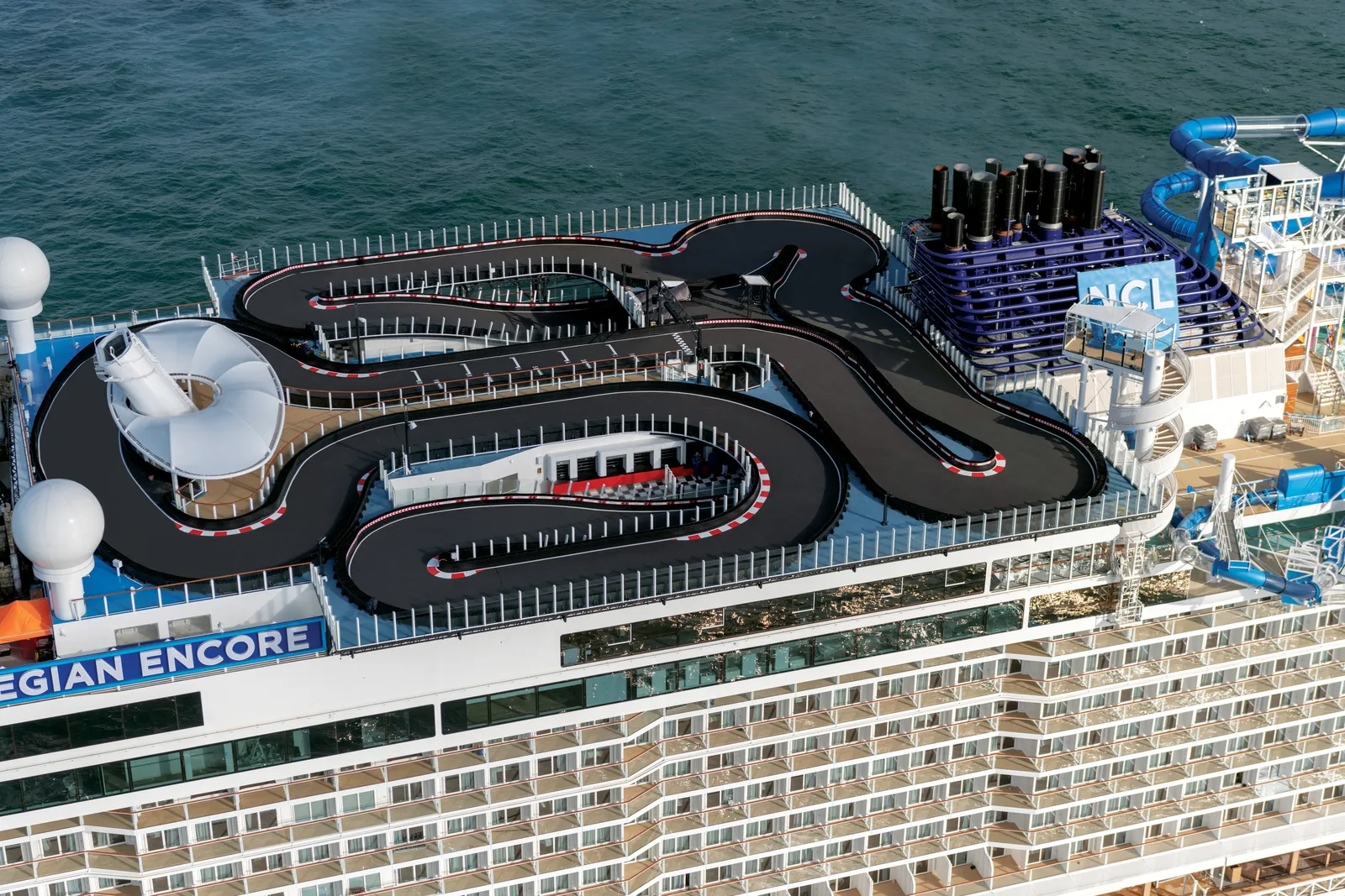 Aerial - Racetrack