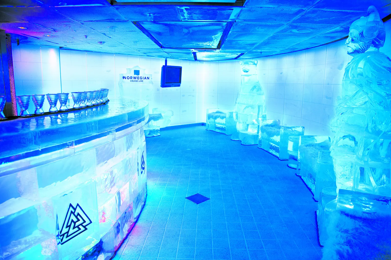 Skyy Vodka Ice Bar