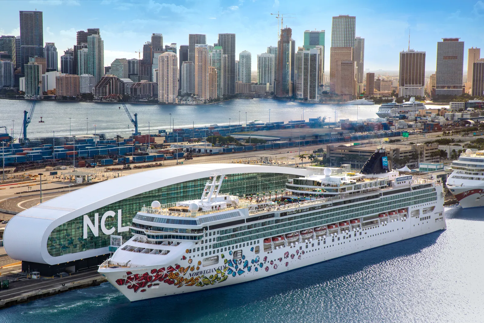 at New NCL Terminal in PortMiami