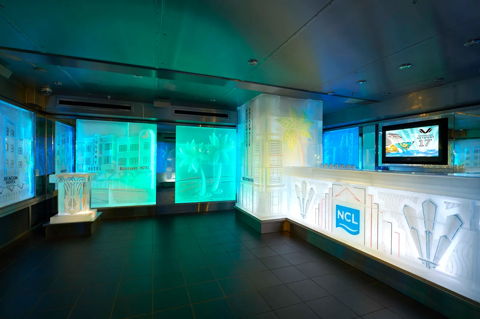Skyy Vodka Ice Bar