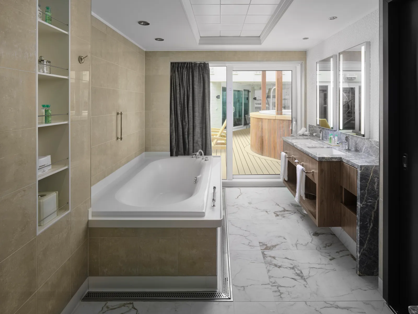 The Haven 3-Bedroom Garden Villa Master Bathroom