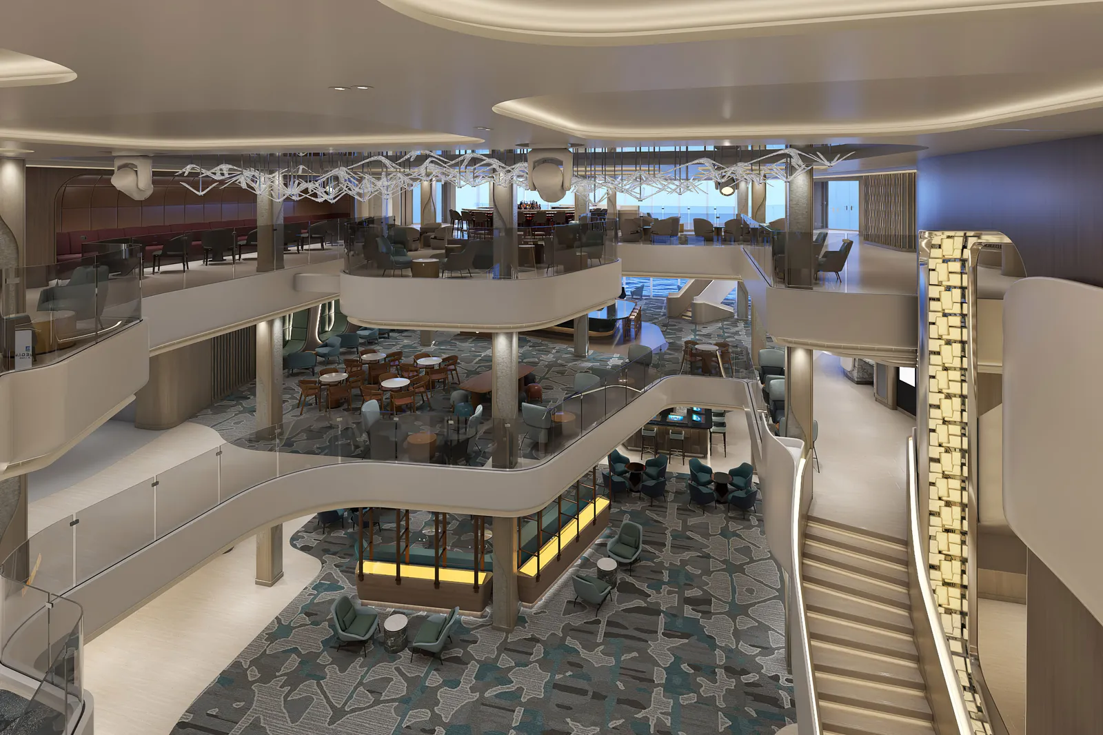 and Norwegian Viva - Penrose Atrium 4