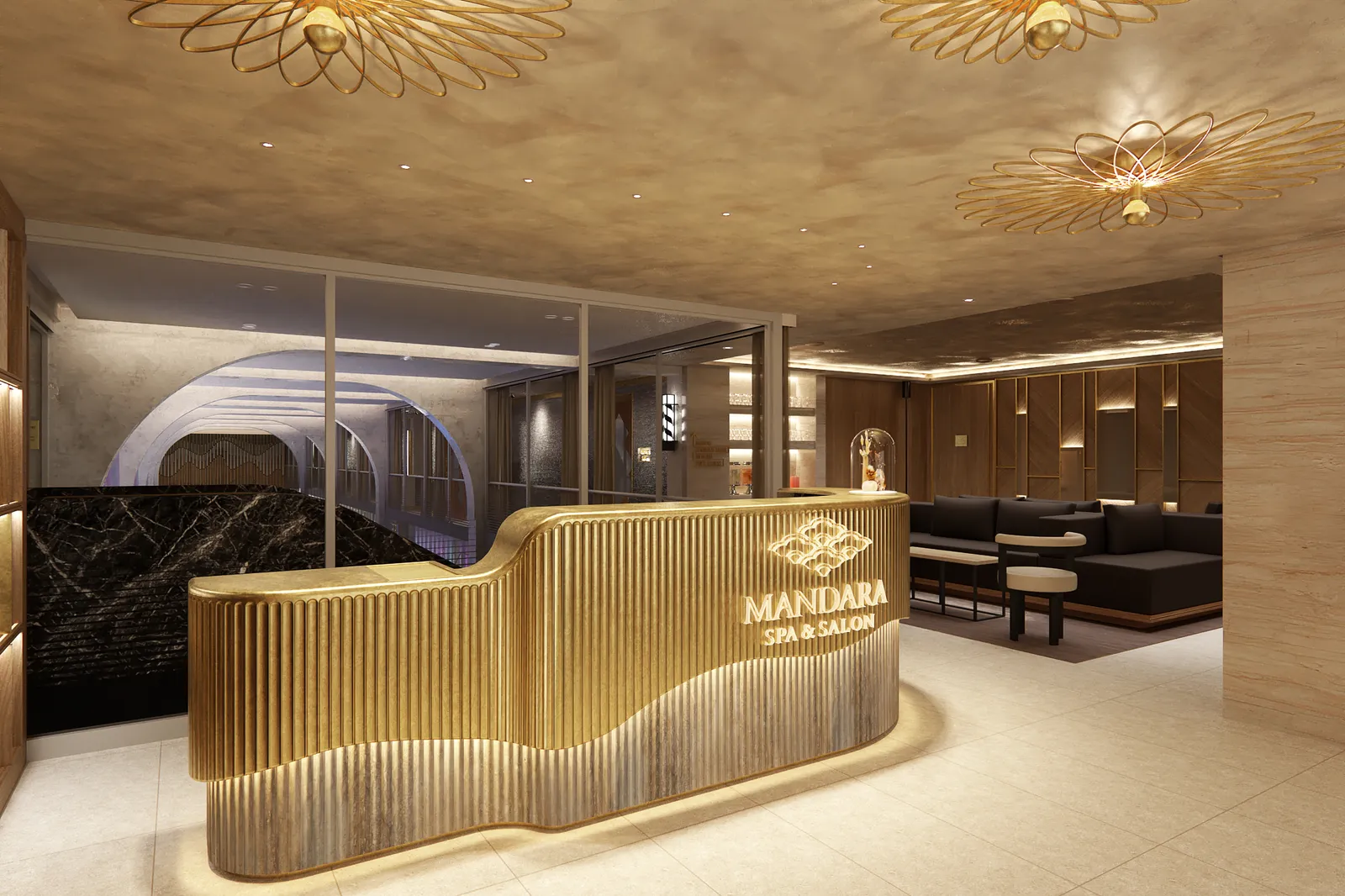 and Viva Mandara Spa Entrance hires