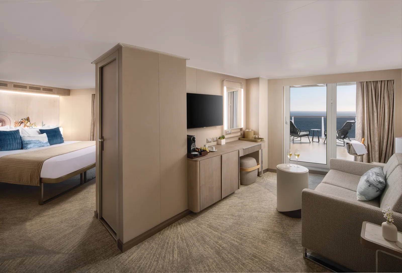 NCL Prima & Viva Penthouse with Large Balcony Bedroom