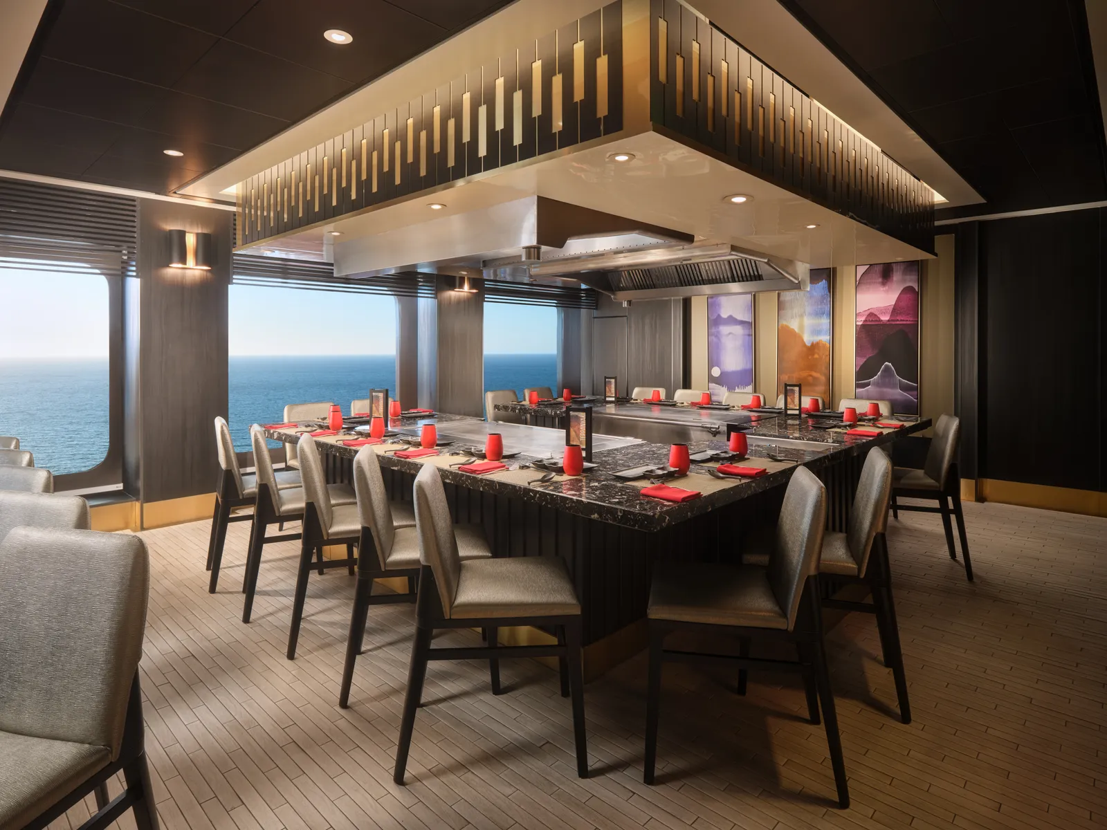 Norwegian - Spirit - Teppenyaki restaurant