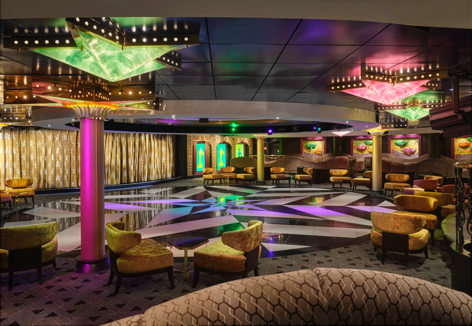 Pride of America - Mardi Gras Lounge