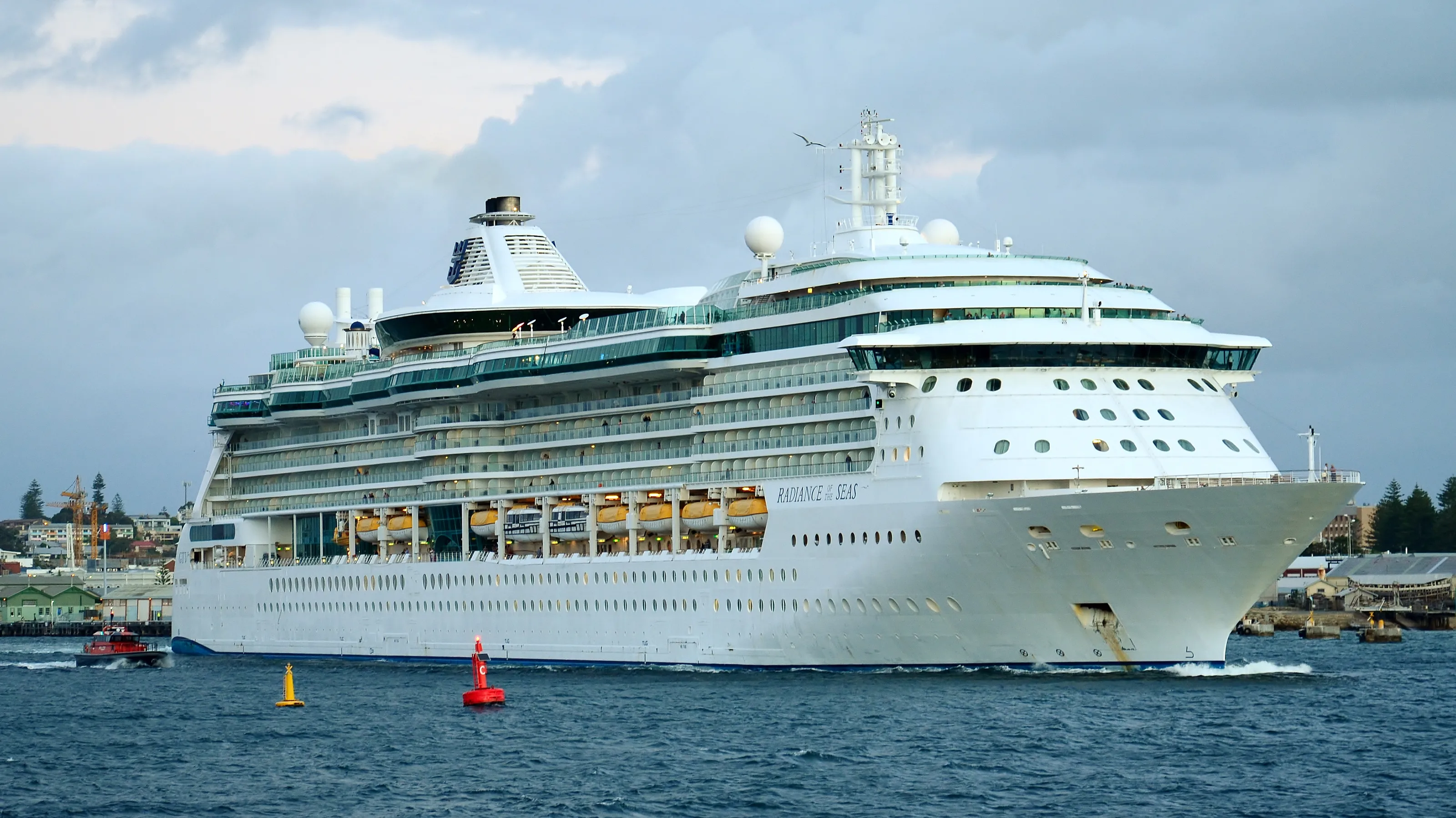 Radiance Of The Seas at sea