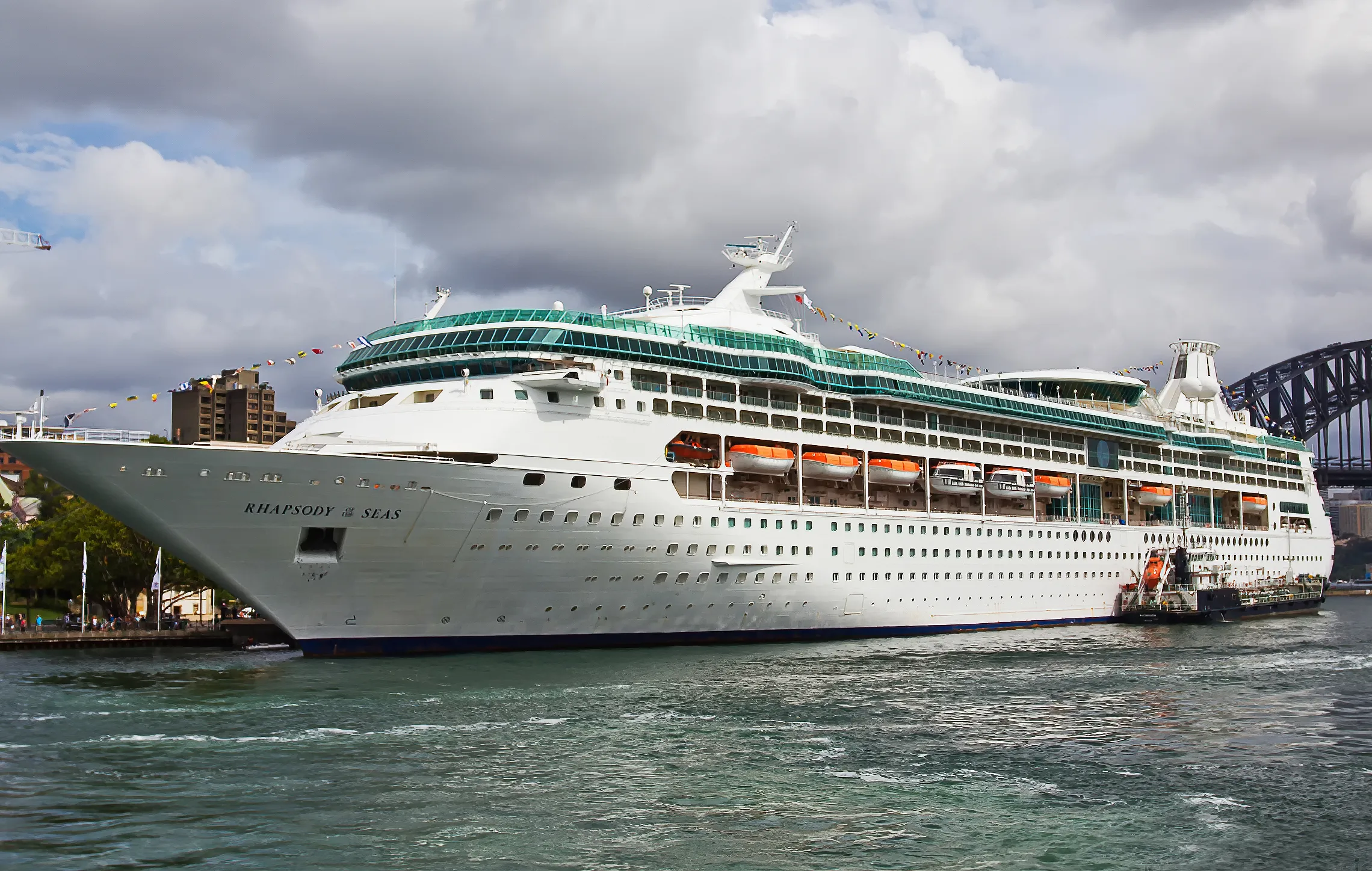 Rhapsody Of The Seas at sea