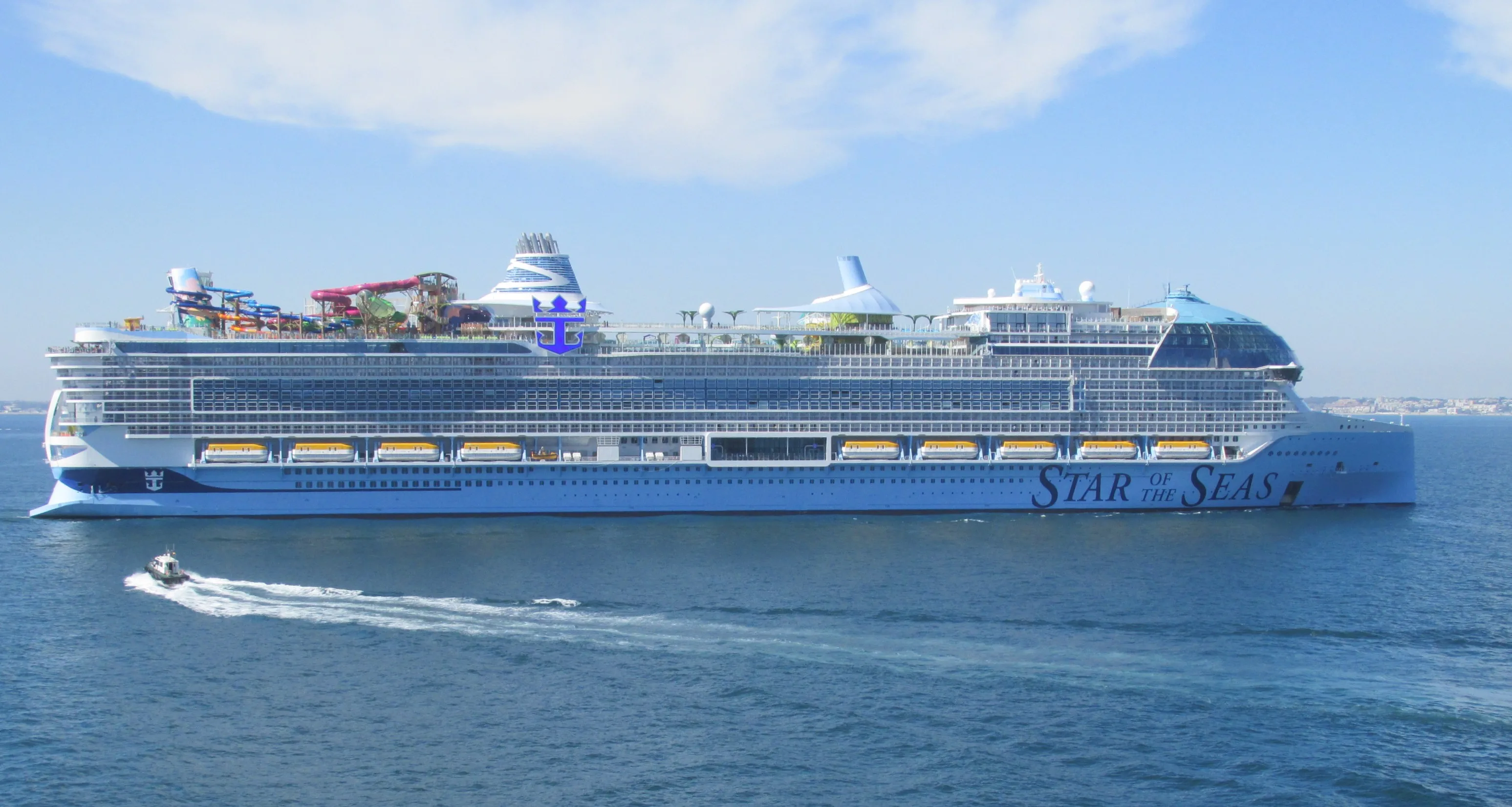 Star Of The Seas at sea