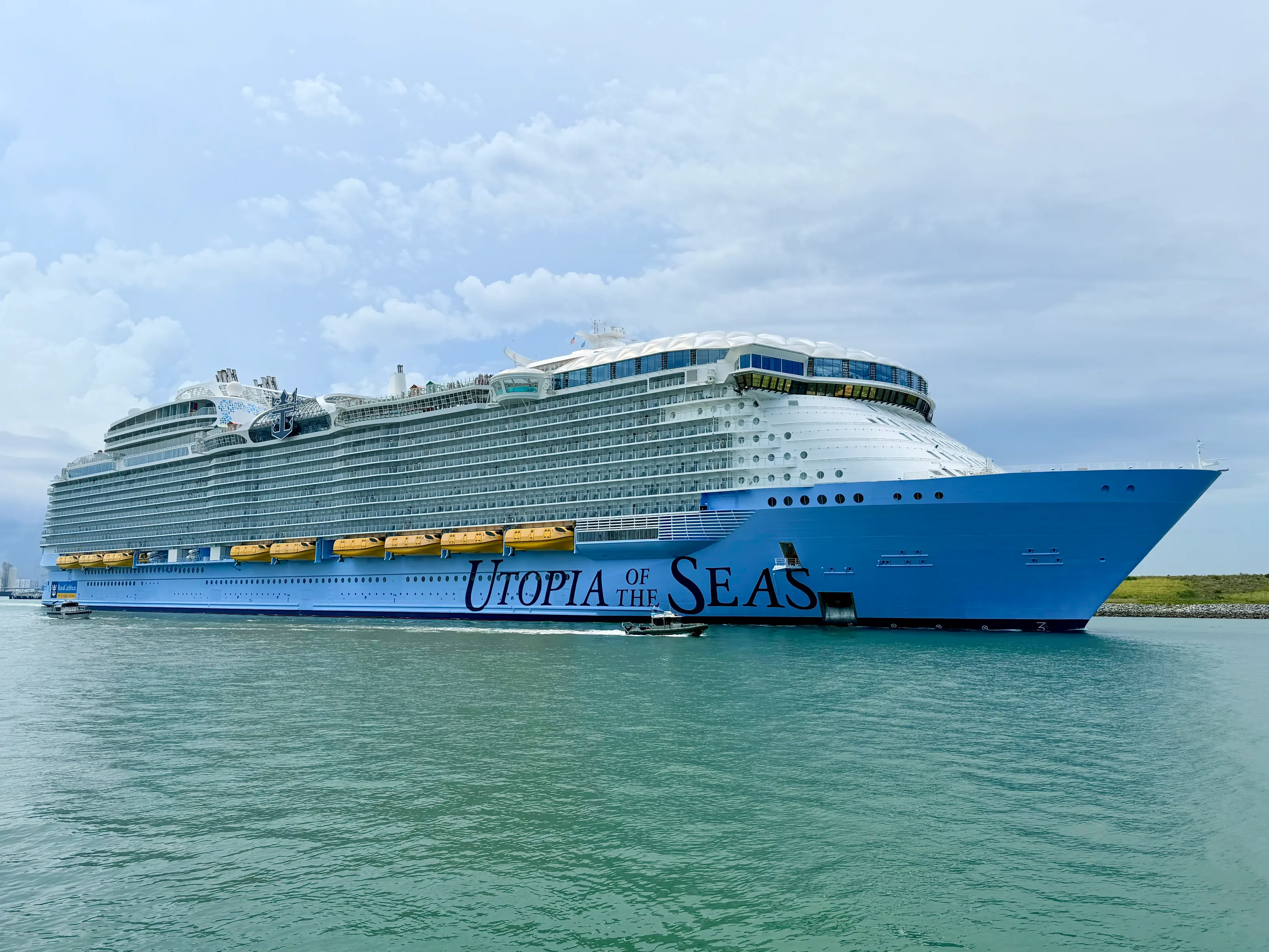 Utopia Of The Seas at sea